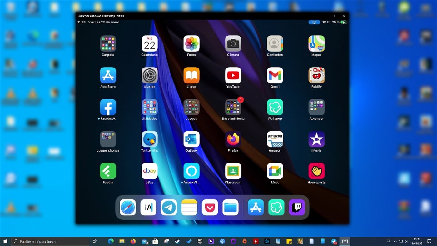 #2. AirConnect - Screen Mirroring & File Sharing (Windows) By: CyanFood
