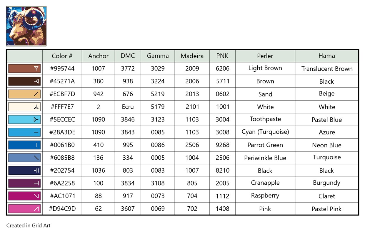 #5. Grid Art (Windows) Podle: Мистер Кибернетик
