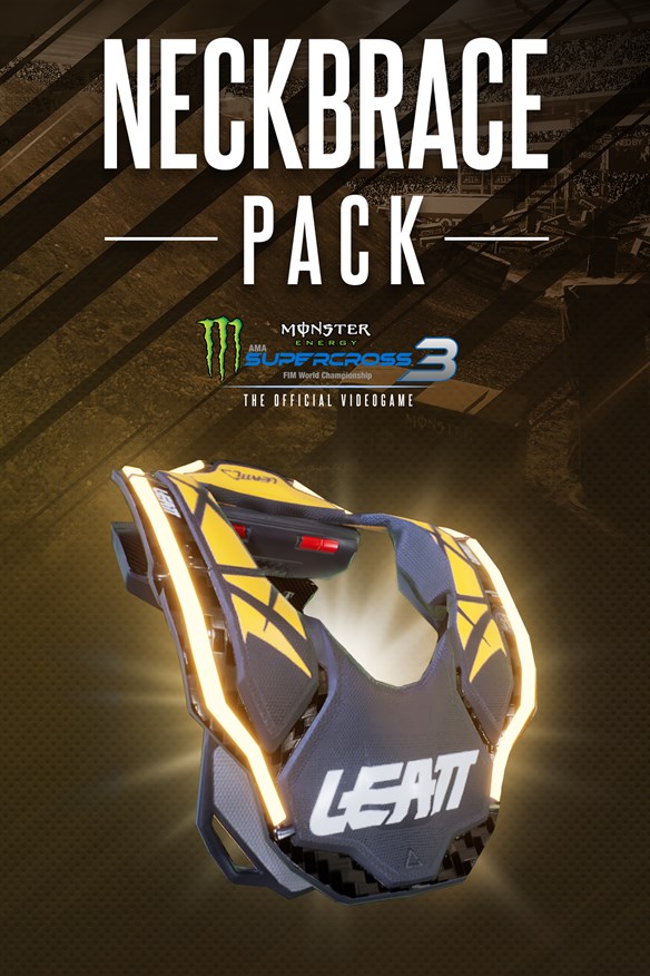 Monster Energy Supercross 3 - Neckbrace Pack Xbox Series X|S and Xbox One cover art