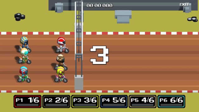 Dirt Bike Retro screenshot 2