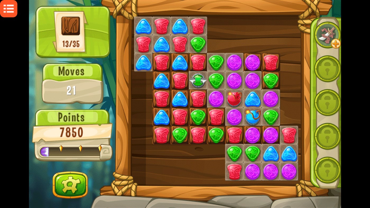 #1. Pop Gem Crush (Windows) Podle: Touch Games Studio