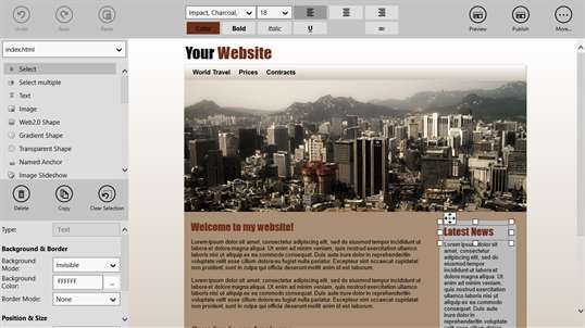 Website Constructor screenshot 4