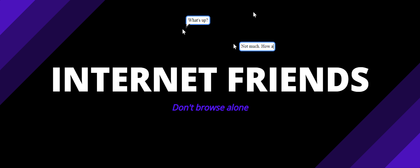 Internet Friends marquee promo image