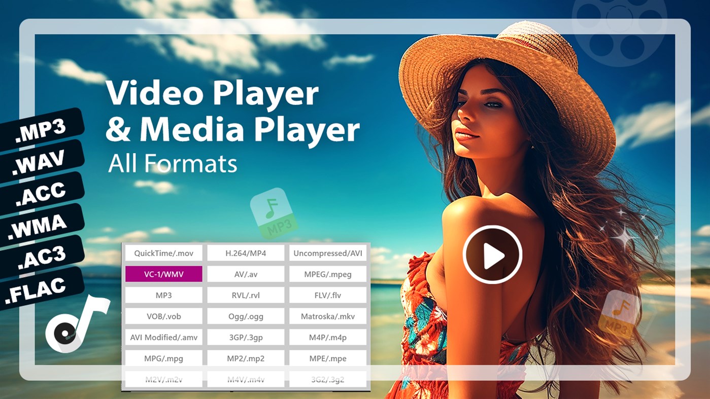#1. Video Player & Media Player All Formats (Windows) Podle: Sandpiper Studio