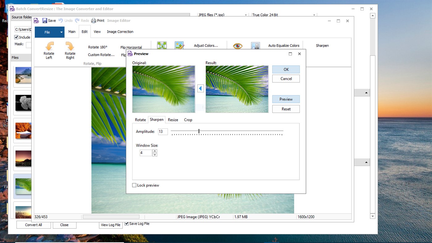 #3. Batch ConvertResize : The Image Converter and Editor (Windows) Által: Dmitrijs Volkovs