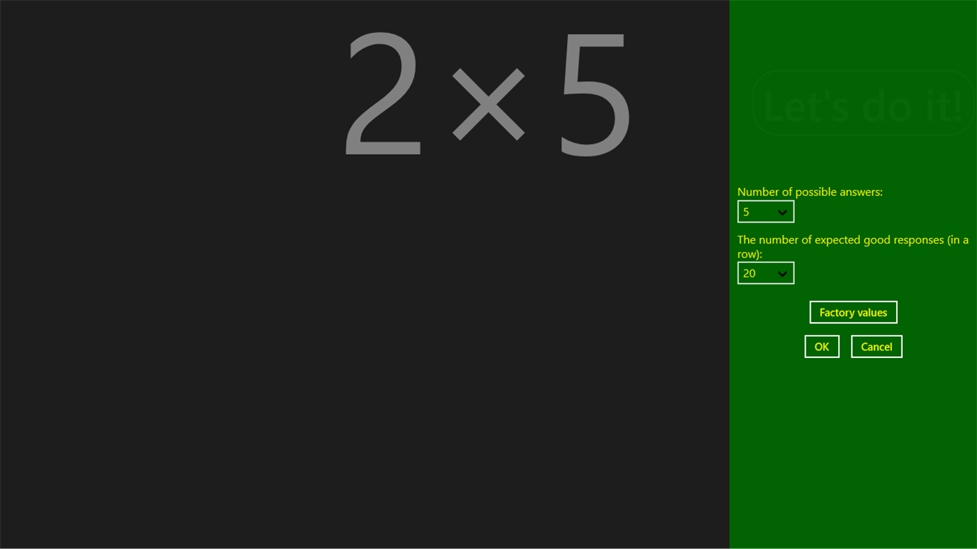 #6. Multiplication trainer (Windows) بواسطة: SebDani