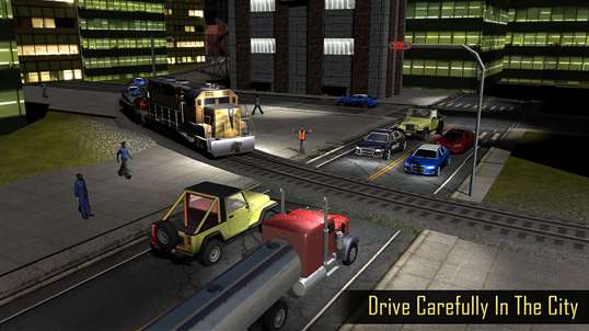 Cargo Train City Station - Cars & Oil Delivery Sim screenshot 2