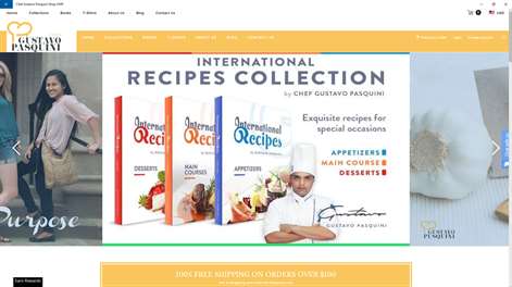 Chef Gustavo Pasquini Shop UWP Screenshots 1