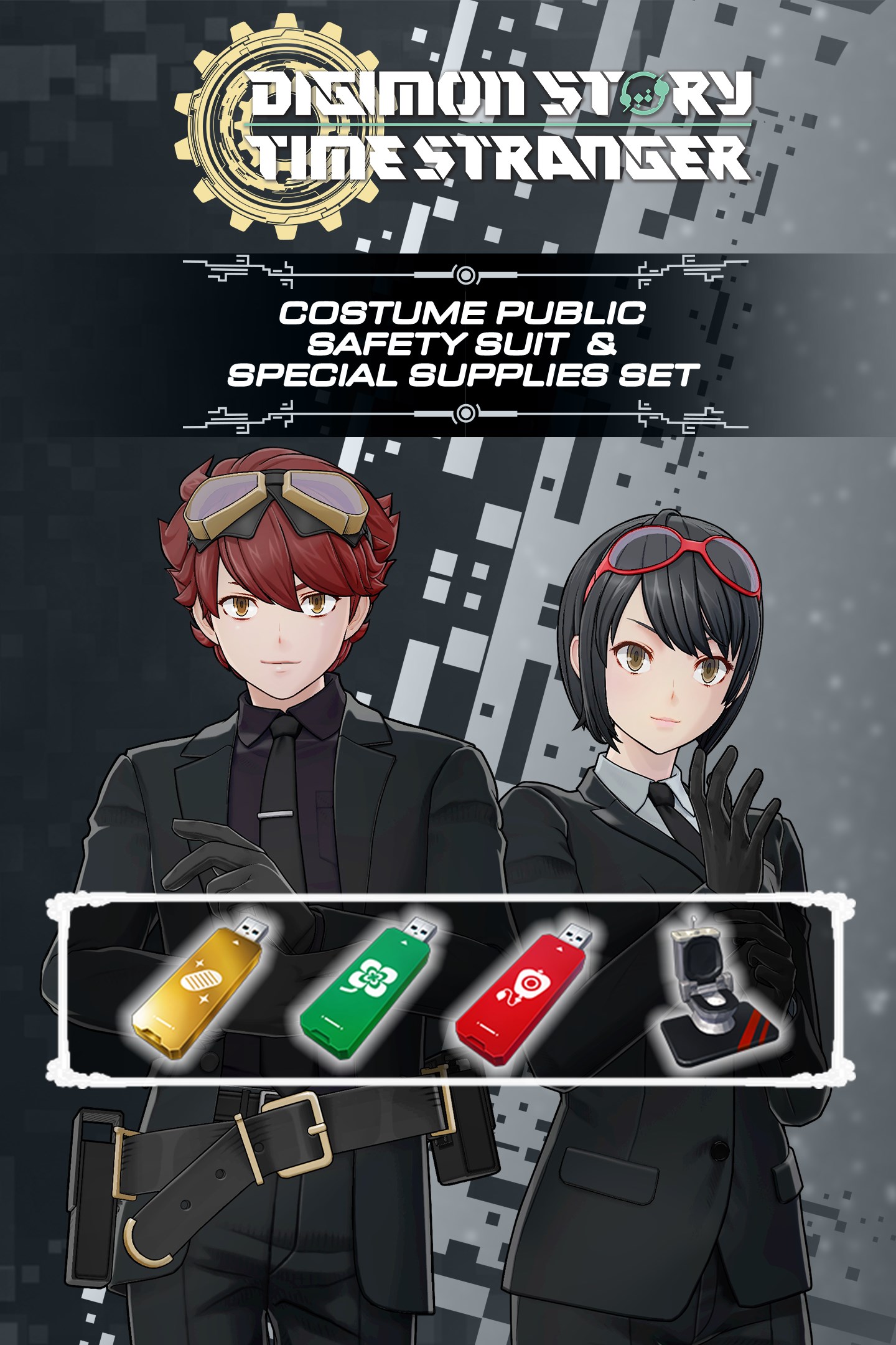 Digimon Story Time Stranger - Costume Public Safety Suit & Special Supplies Set | Xbox | Chiave | Privato
