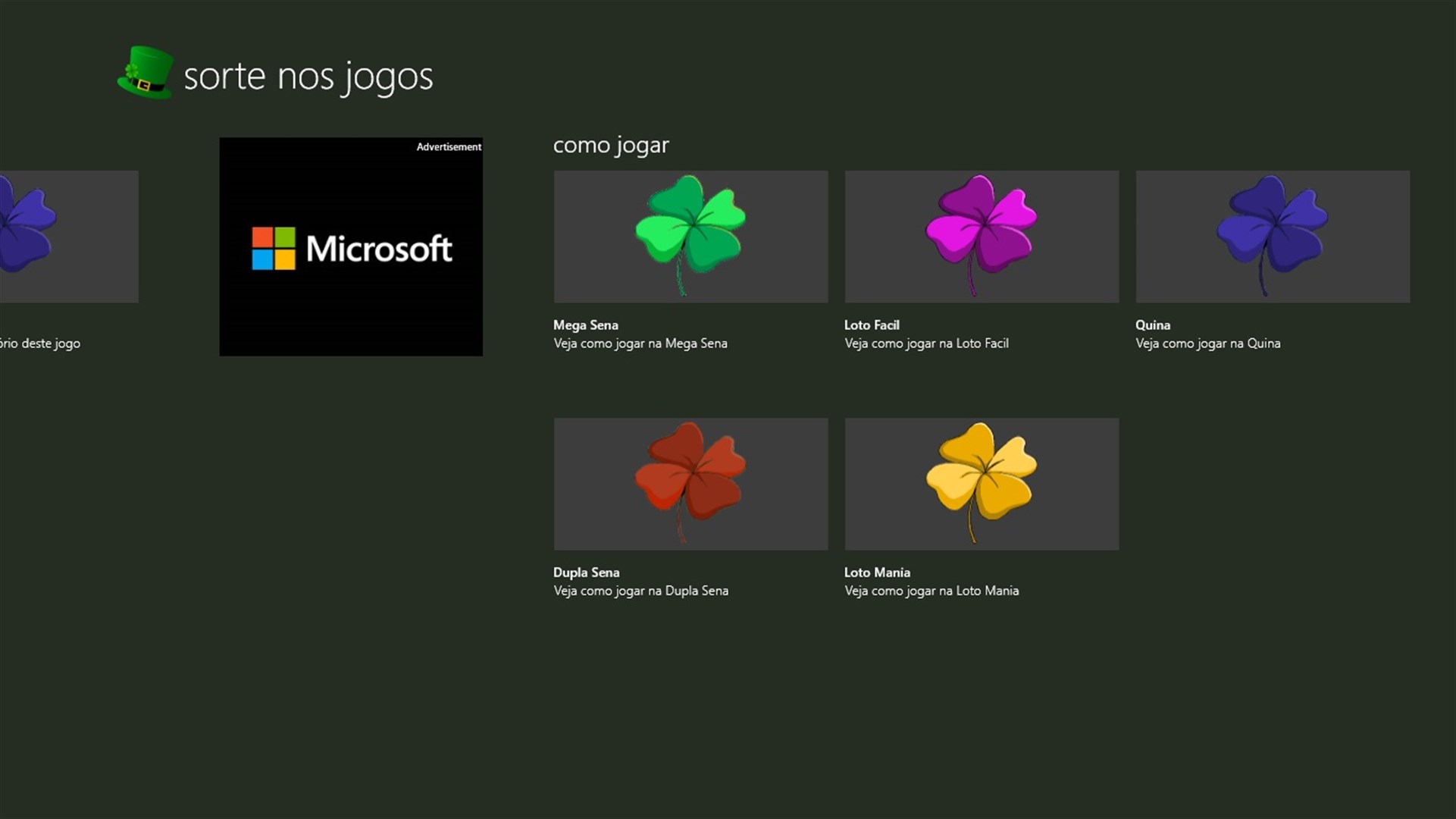 Jogos - Microsoft Apps