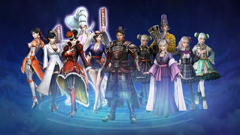 真‧三國無雙25週年紀念「人氣投票熱門角色服裝組合」全套