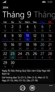 Gacoi Âm lịch screenshot 8