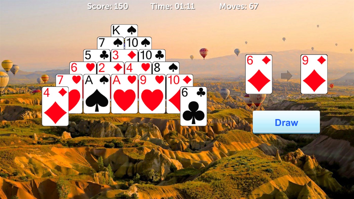 #3. Pyramid Solitaire - No Ads (Windows) 由: Klondike Solitaire Game
