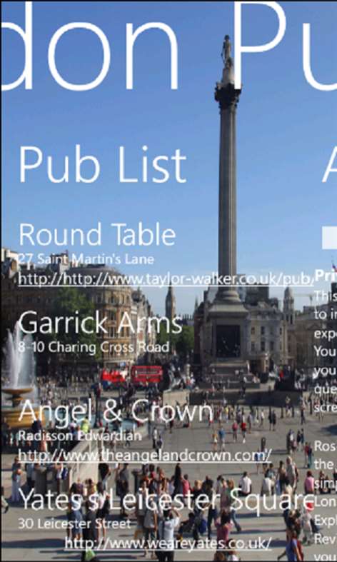 London Pub Guide v1 Screenshots 2