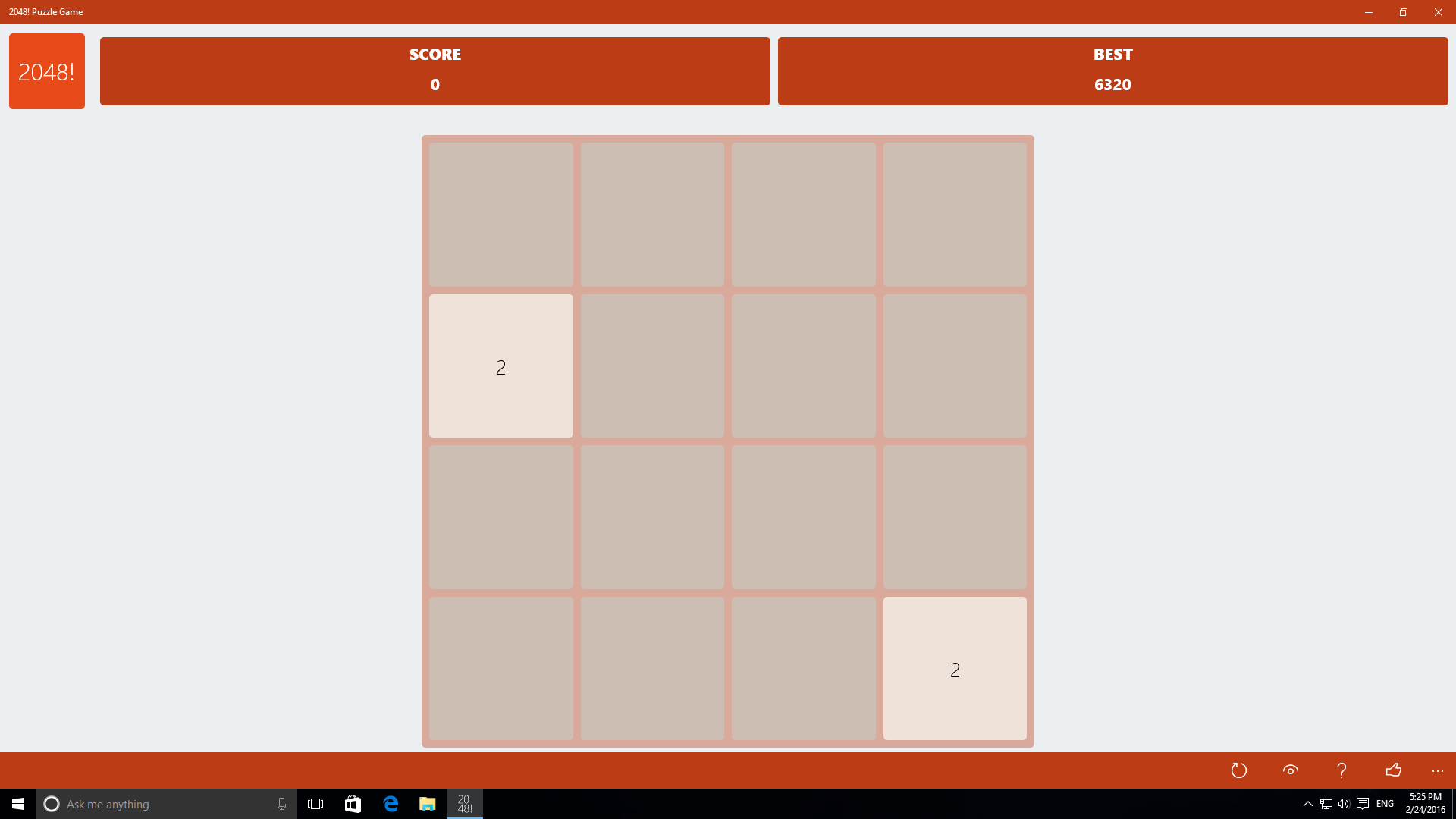 2048! Puzzle Game for Windows 10 Mobile