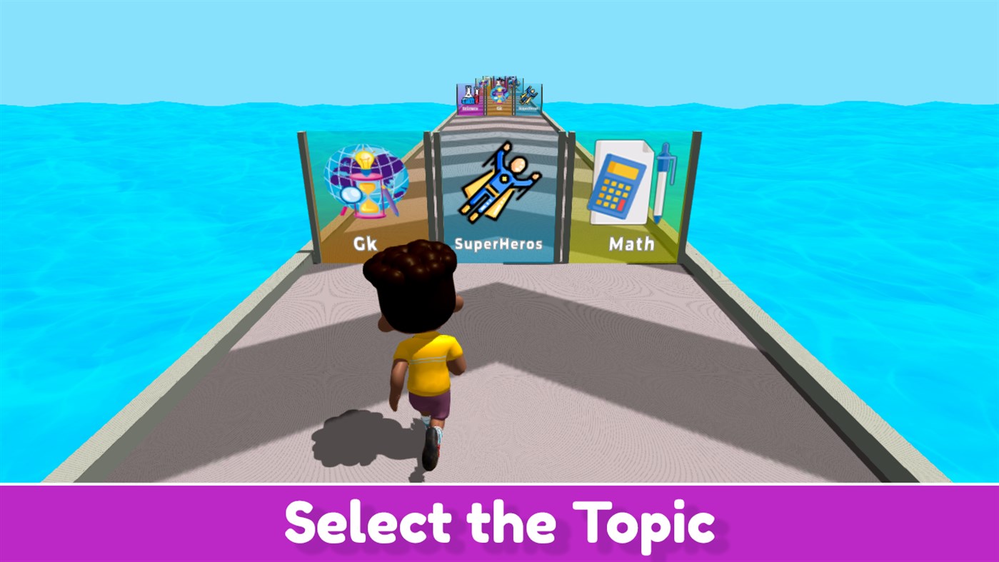 #2. Quiz Run Brain Game (Windows) بواسطة: Margala Games