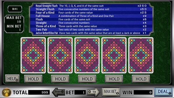 THE CASINO COLLECTION: Ruleta, Vídeo Póker, Tragaperras, Craps, Baccarat, Five-Card Draw Poker, Texas hold 'em, Blackjack and Page One — 5