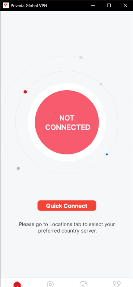 Privada Global VPN (Windows) بواسطة: Privada Tech Limited