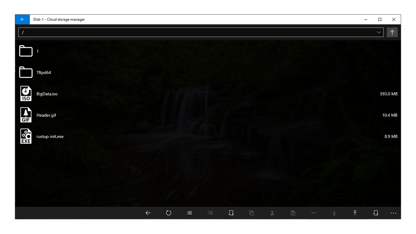 #2. Cloud storage manager (Windows) 由: Sergey-2025