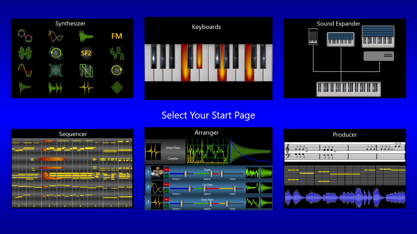 #1. Synthesizer Workstation (Windows) De: SoundDesigner