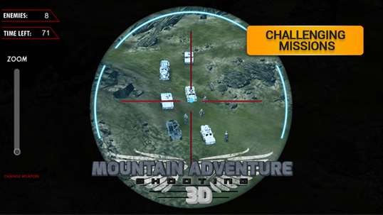 Mountain Adventure Shooting 3D screenshot 6