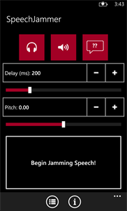 SpeechJammer Free screenshot 2