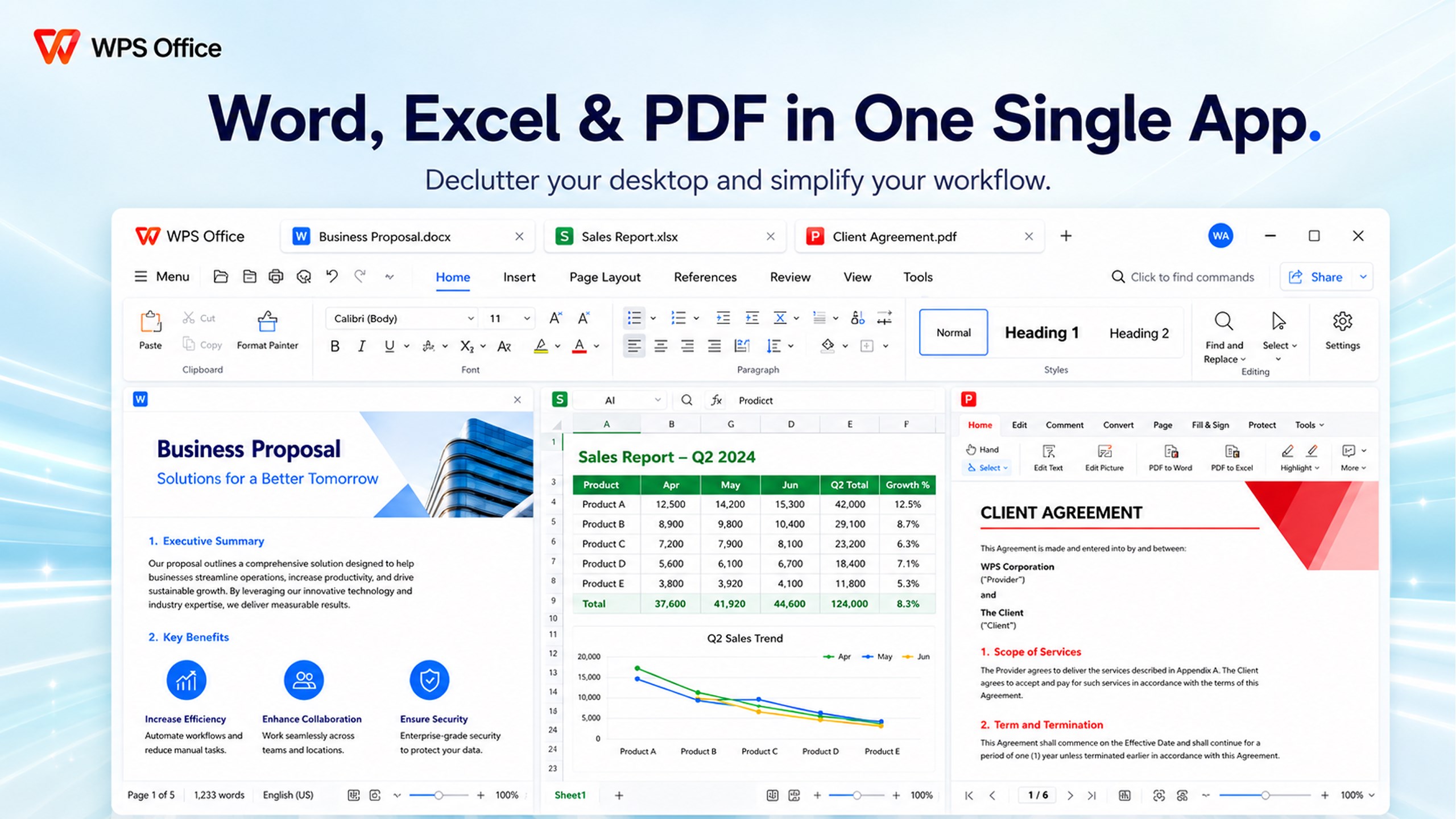 WPS Office Suite - Free download and install on Windows