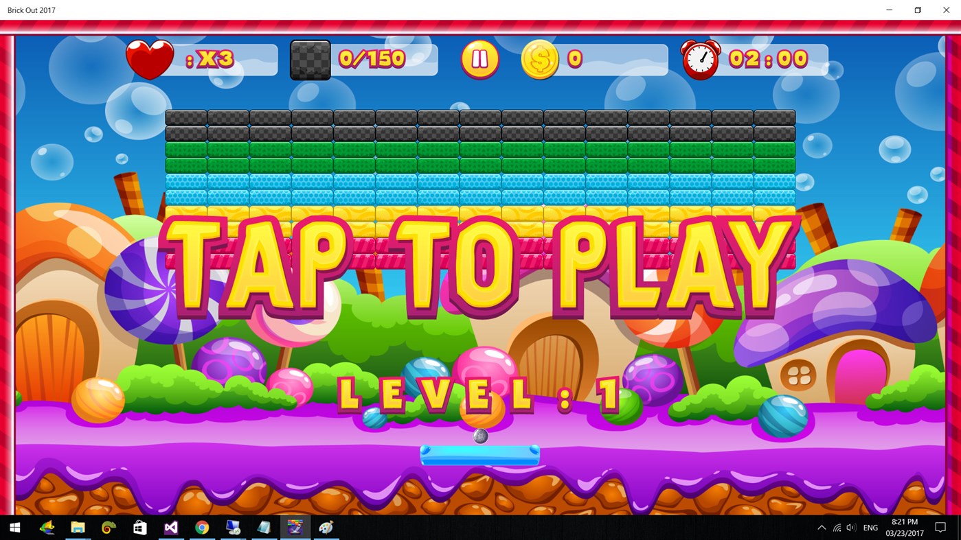 #2. Brick Out 2017 (Windows) بواسطة: Game Developer