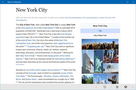 Wikini for Wikipedia Screenshots 2