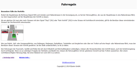 CH Verkehrstheorie screenshot 2