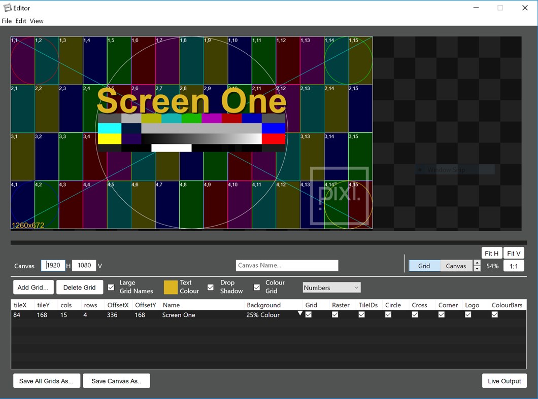 #1. pixl grid (Windows) 由: Video Walrus