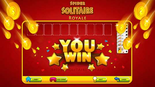 Spider Solitaire Royale screenshot 6