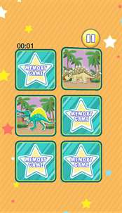 Dinosaur Memory Game screenshot 2