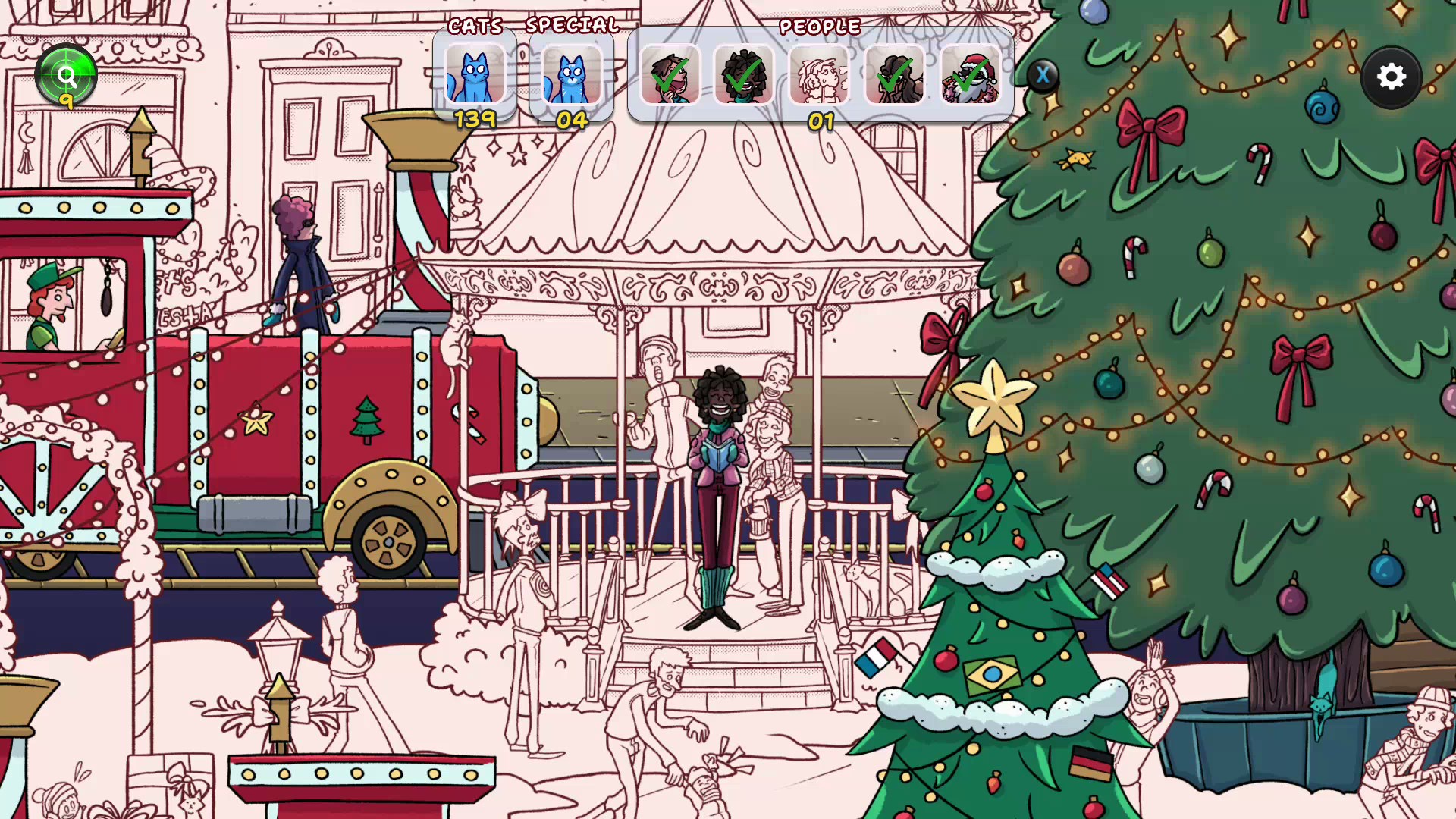 Hidden Cats in Christmas — скриншот 15