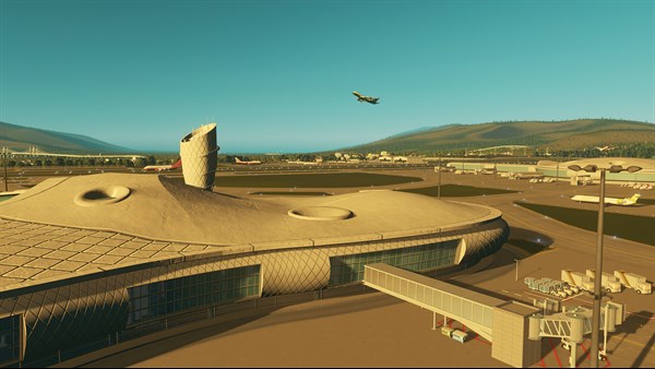 Cities Skylines Remastered Airports screenshot