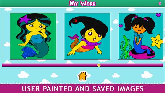 Mermaid Coloring Princess For Kids screenshot 2