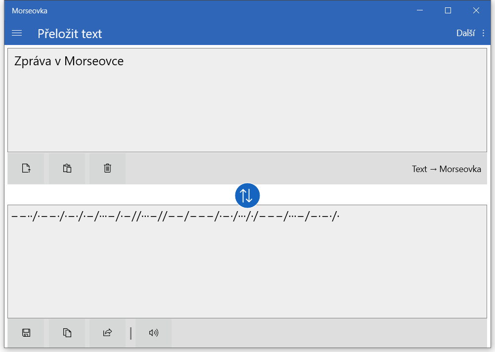Jak přeložit Morseovku?