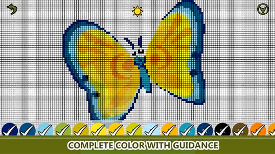 Insects Color By Number: Pixel Art, Bugs Coloring Book screenshot 3