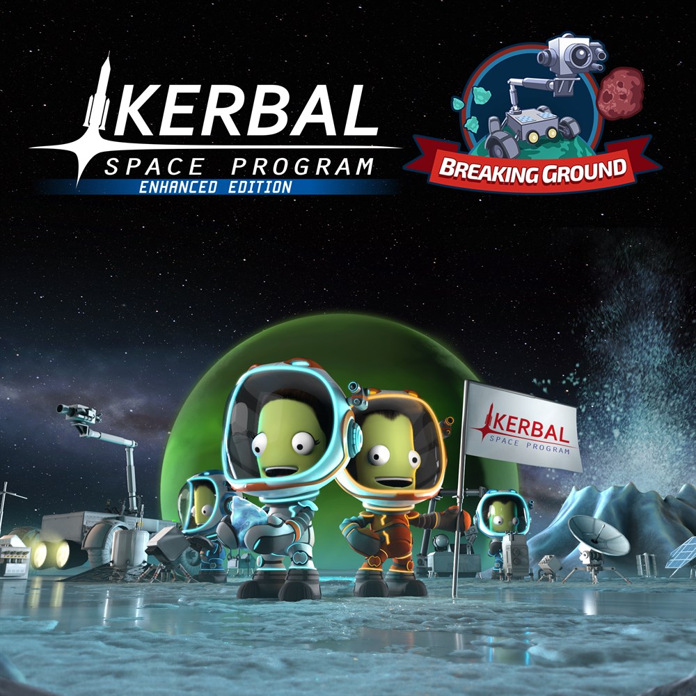 Kerbal Space Program: Breaking Ground cover art (full size)