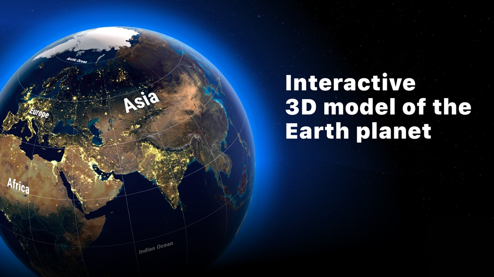 Карта мира глобус 3d онлайн