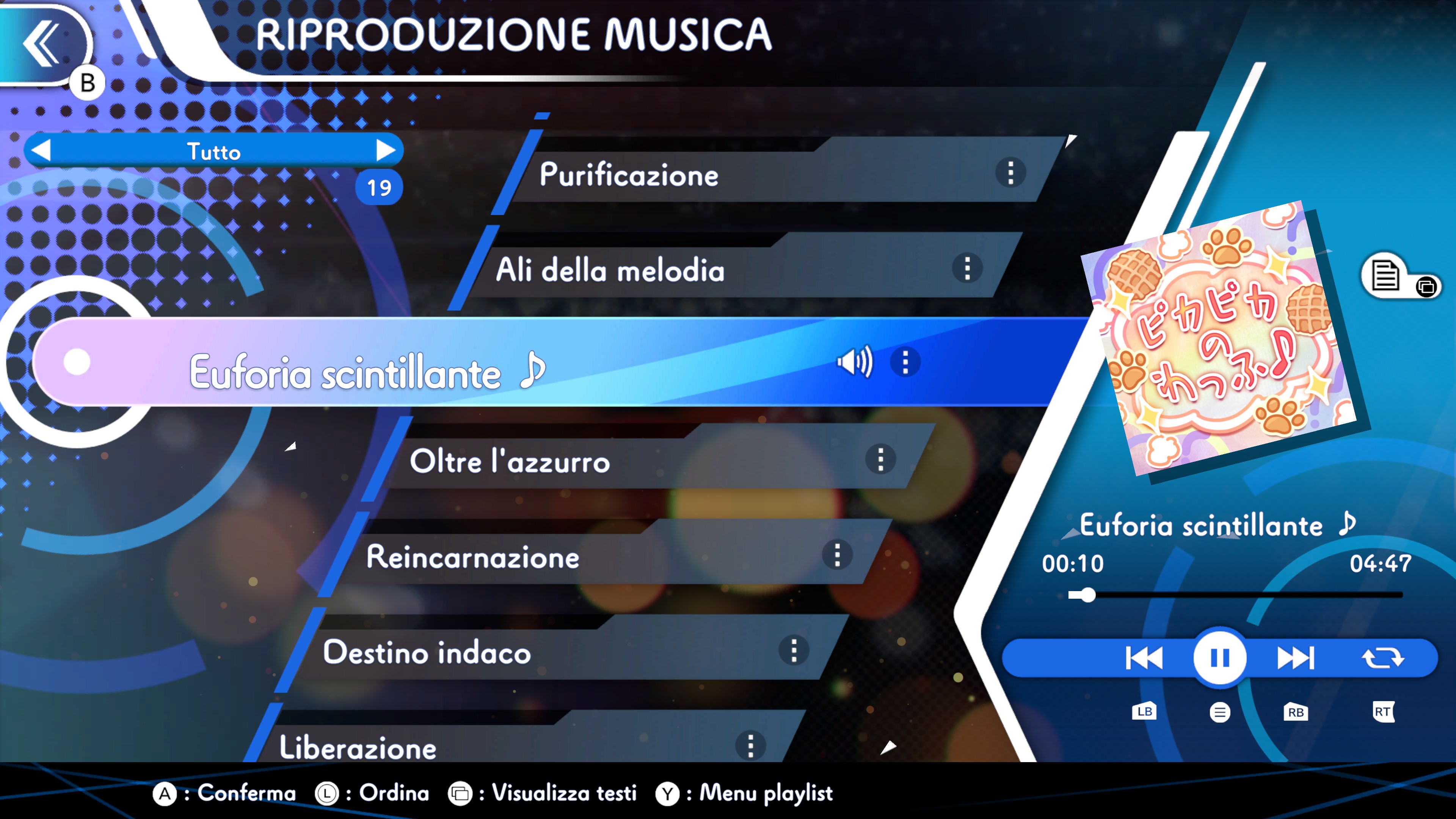 GUNVOLT RECORDS Cychronicle Song Pack 7 Lola: "Kindled Spirits","Inner Alarm","Wordplay Magic","Sparkling Elation (note symbol)" | Xbox | Chiave | Privato