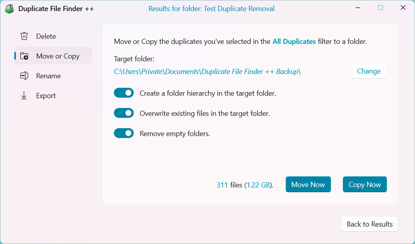 #5. Duplicate File Finder - A Duplicate File Cleaner (Windows) Göre: Duckhead Software