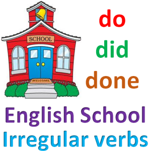 Irregular verbs - English School