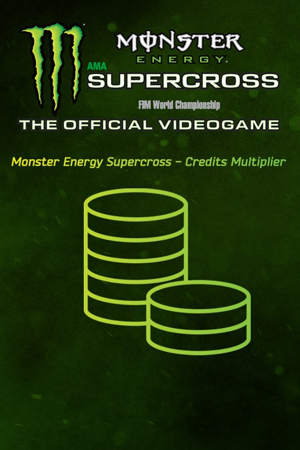 Monster Energy Supercross - Credits Multiplier Xbox Series X|S and Xbox One cover art