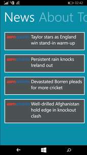 Cricket Today screenshot 2