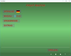 Fruit and Match - X