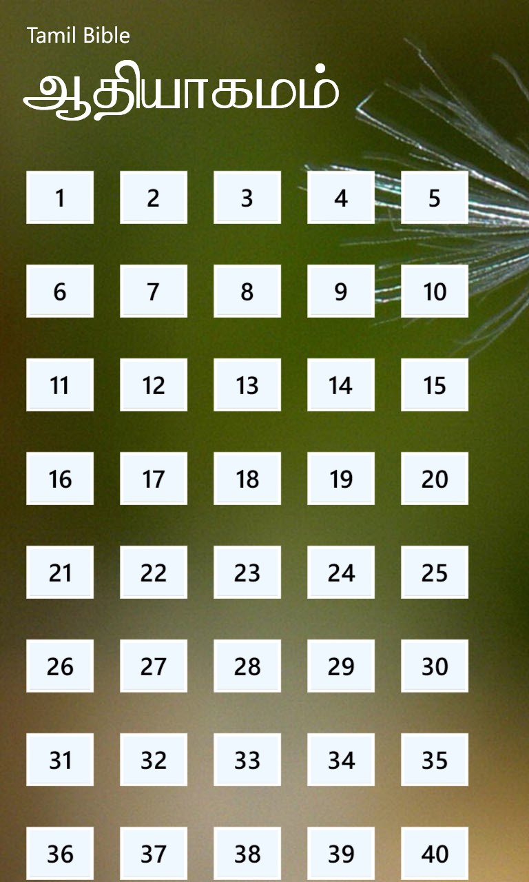 Tamil bible download