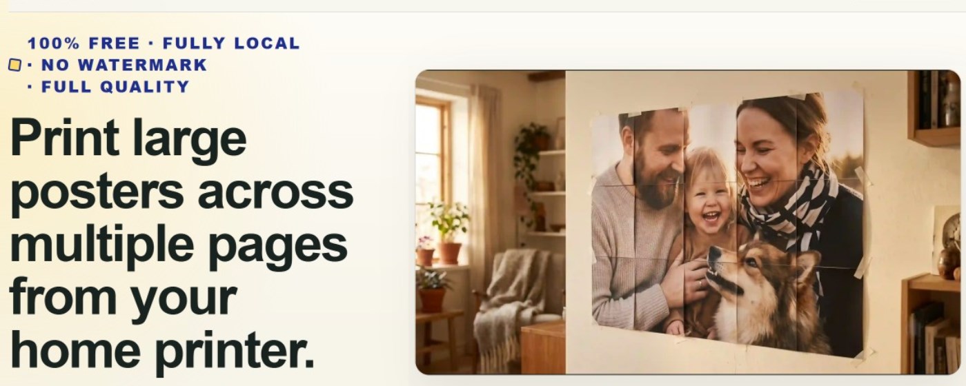 GrandPrint.app - tiled poster maker