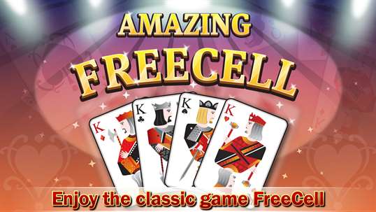 Amazing FreeCell Solitaire screenshot 1