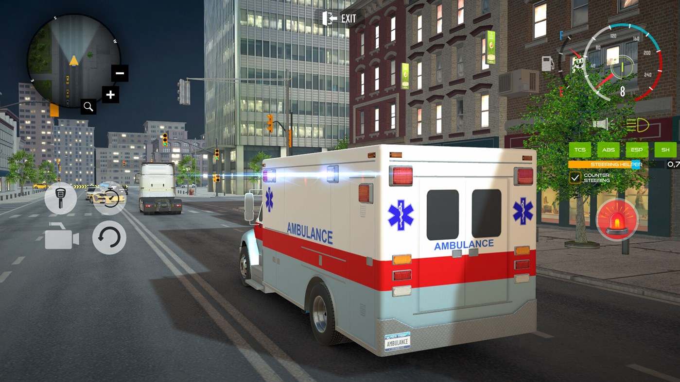 #2. City Ambulance Car Driving (Windows) By: INSPECTOR STUDIOS TEKNOLOJI BILISIM YAZILIM PAZARLAMA LTD. STI.